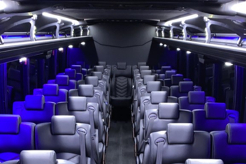 Arcadia Charter Bus Interior