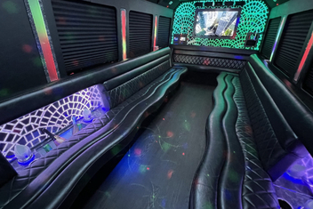 Arcadia Limo Bus Interior