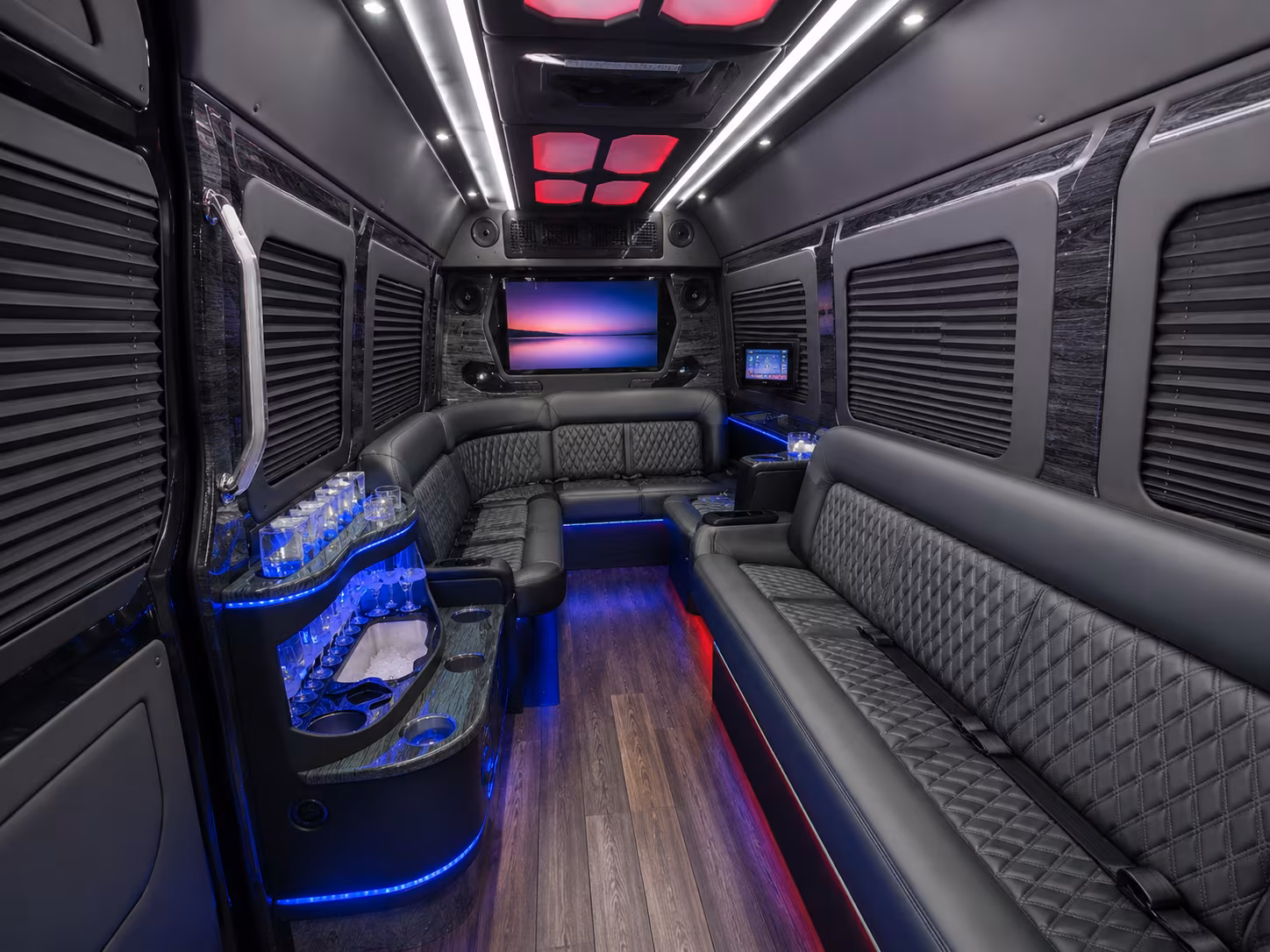 arcadia 25 passenger party bus