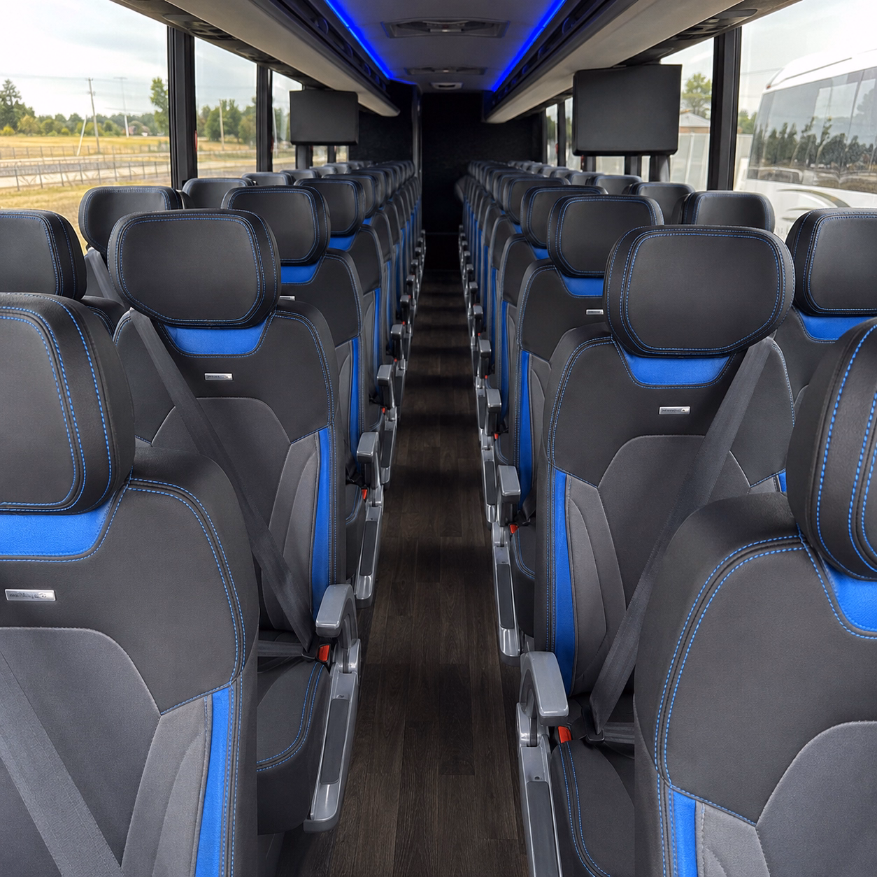 arcadia prom transportation onboard seating