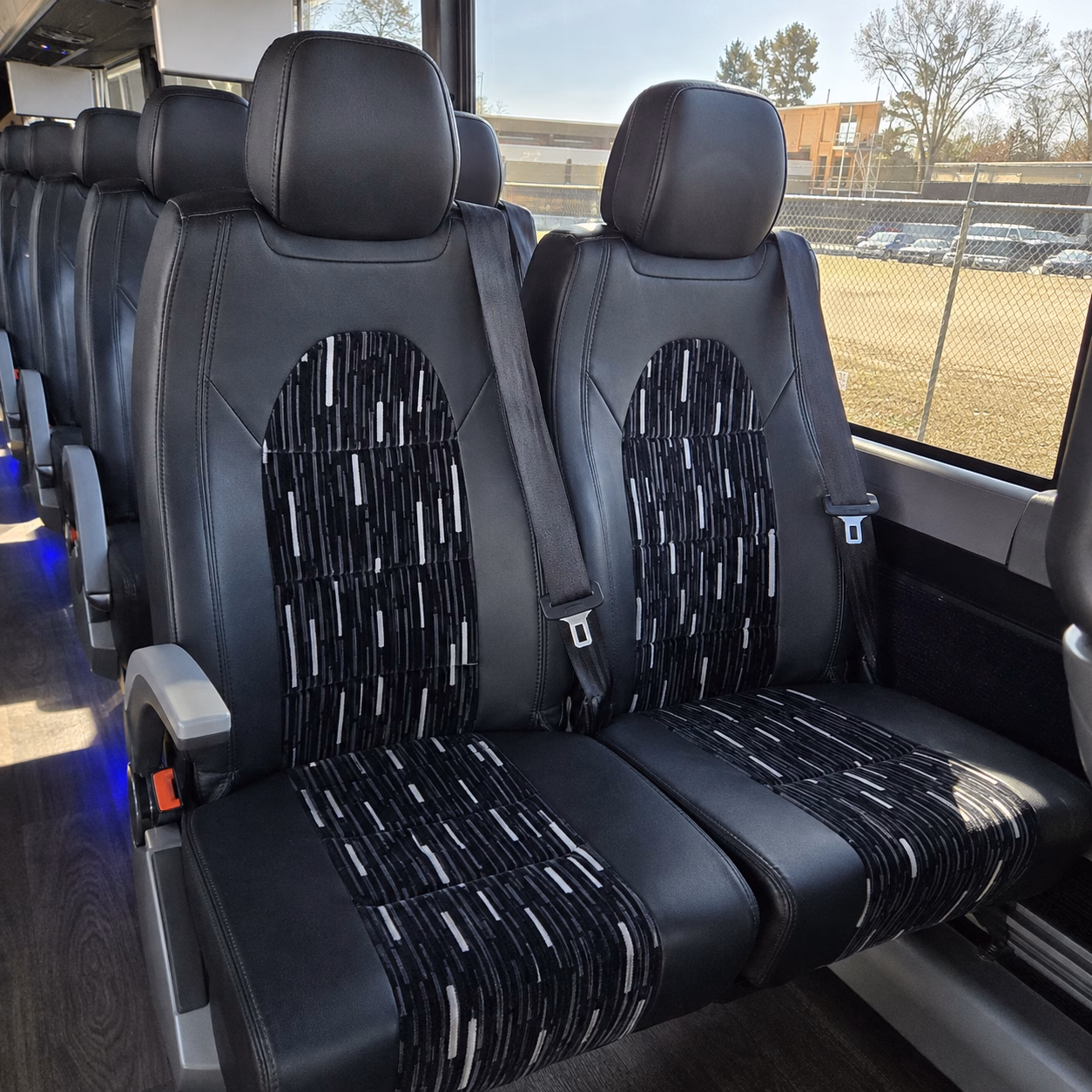 arcadia school event transportation onboard seating