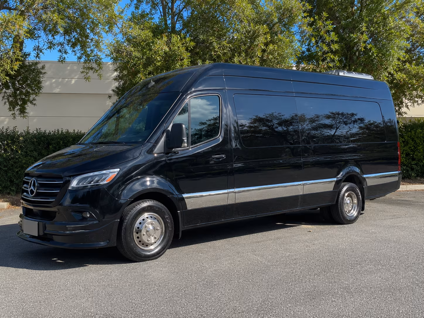 sprinter limos and party buses for arcadia high school prom night